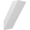 Ekena Millwork 5 1/2-in. W x 8-in. D x 12-in. H Traditional Architectural Grade PVC Knee Brace BRCP055X08X12TRA - alternate 1